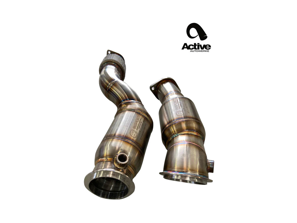 Active Autowerke Downpipes with GESI CAT - G87 M2 | G80 M3 | G82 M4