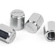 APR Valve Stem Caps - Silver (Set of 4)