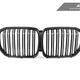 AutoTecknic Dual-Slat Dry Carbon Front Grille - BMW G05 X5 Pre-LCI