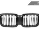 AutoTecknic Dry Carbon Fiber Dual-Slats Front Grille Set - BMW F97 X3M LCI | F98 X4M LCI