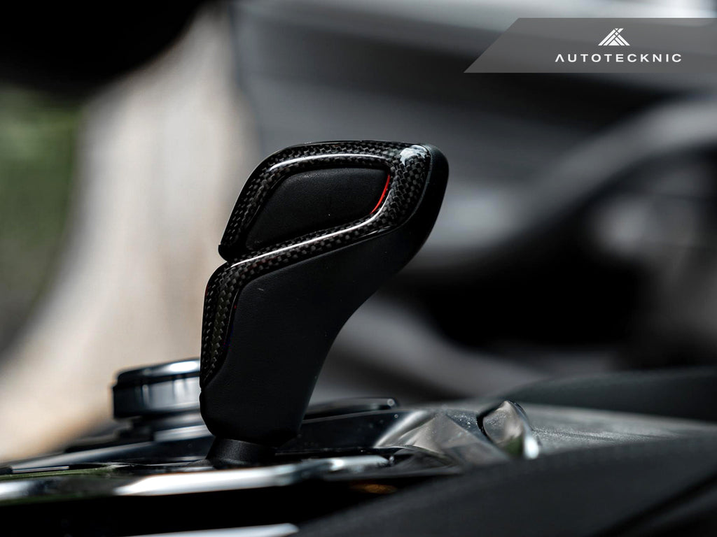 AutoTecknic Carbon Fiber Gear Selector Side Covers - F90 M5