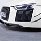 Audi R8 (Gen2) - Carbon Fiber Front Spoiler + Front Fins (Set)