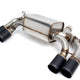 Dinan Free Flow Axleback Exhaust - Black Tips - BMW F87 M2