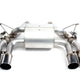 Dinan Free Flow Axle-Back Exhaust with Polished Tips - BMW F80 M3 (2015-2018) / F82 / F83 M4 (2015-2020)