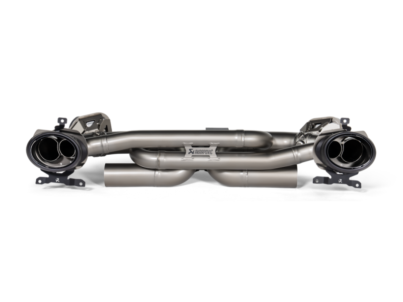 Akrapovic Porsche 911 Carrera /S/4/4S/GTS/Cabriolet/Targa/Dakar 992 Slip-On Line Titanium Exhaust