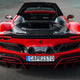 Ferrari 296 - SET: Capristo Twin Tailpipe Carbon Fiber Conversion, OPF Replacement + Downpipes