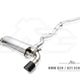 Fi Exhaust Front Pipe + Mid Pipe + Valvetronic Muffler + Quad Silver Tips (Retains OEM Valve Settings - No Remote) - G20/ G21 330i 2019-Up