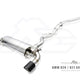 Fi Exhaust Front Pipe + Mid Pipe + Valvetronic Muffler + Dual Silver Tips + Standard Remote - G20/ G21 320i 2019-Up