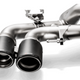 Akrapovic Evolution Carbon Tail Pipe Set with Red/ White Logo - BMW F90 M5 2018-Up