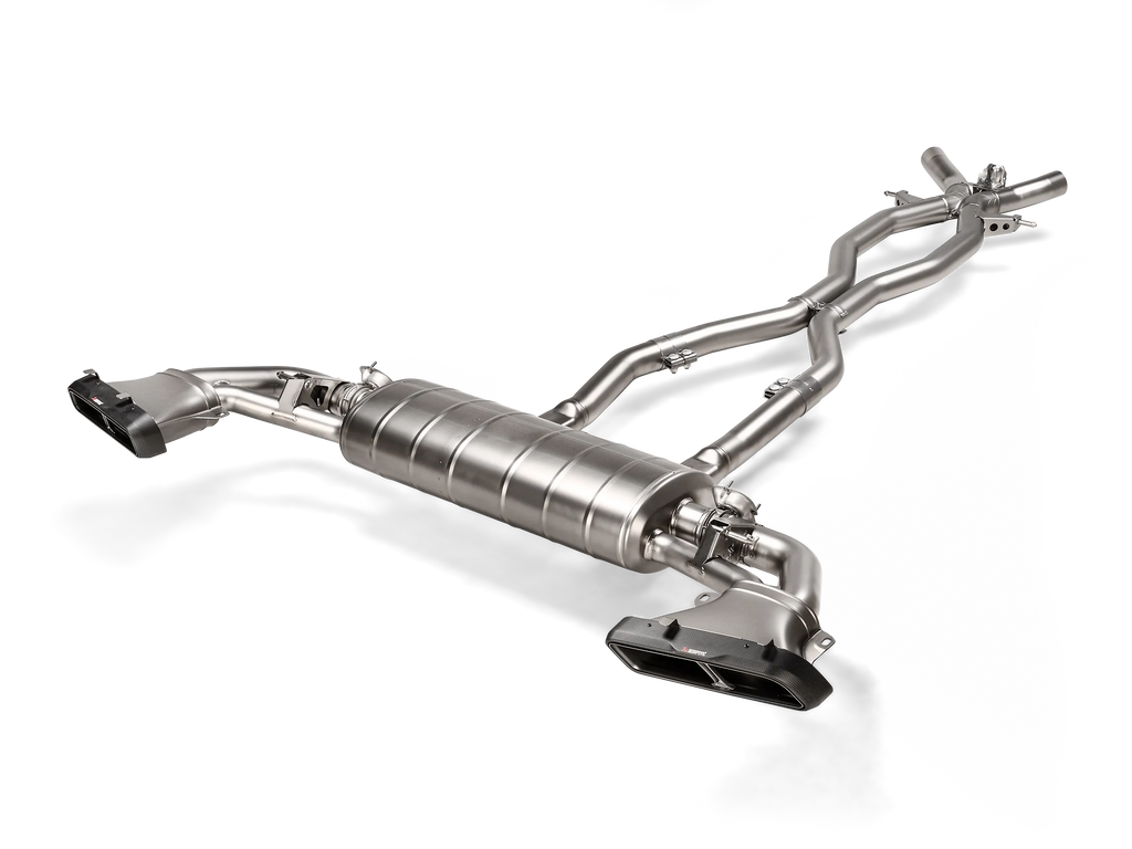 Akrapovic Evolution Titanium Exhaust System - Mercedes-Benz GLE63/ GLE63 S AMG 2020–2023