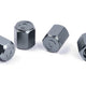 Dinan Valve Stem Caps - Gunmetal (Set of 4)