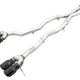 AWE Tuning Track Edition Catback Exhaust - Diamond Black Tips - BMW G8X M3/M4