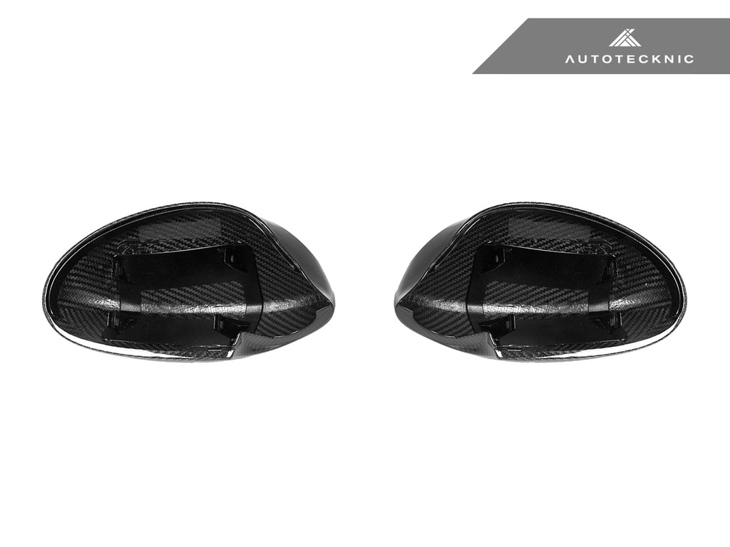 AutoTecknic Dry Carbon Fiber Mirror Cap Set - E92 3-Series Coupe Pre-LCI