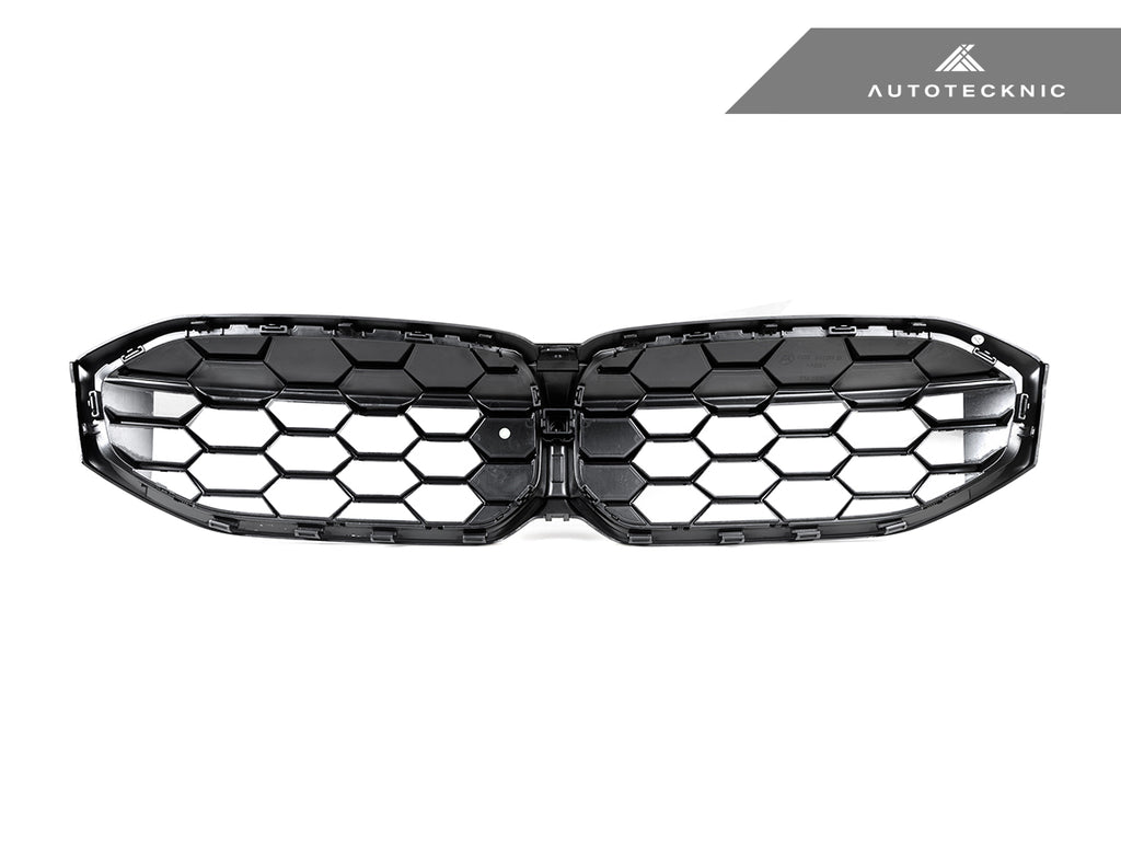 AutoTecknic Painted Black Honeycomb Front Grille - G20 3-Series LCI