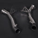 Ferrari 458 - Cat Spare Pipes + Heat Protection