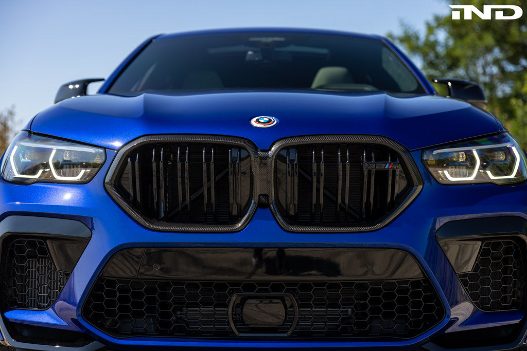 BMW M Performance Carbon Front Grille - F96 X6M Pre-LCI