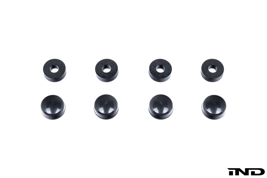 Genuine BMW License Plate Frame Finishing Caps - Pack of 4