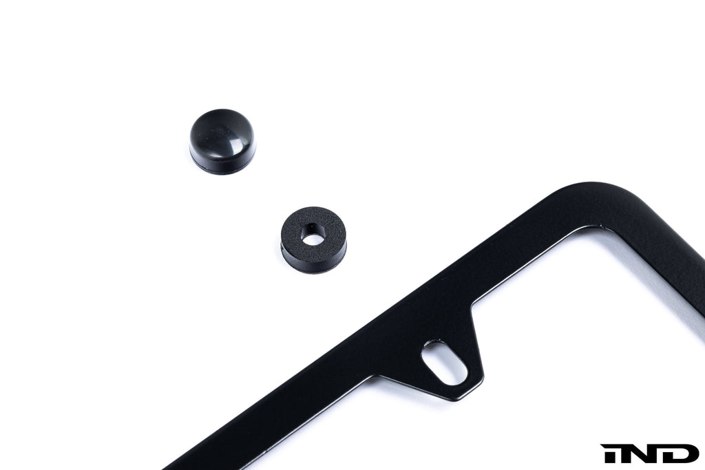 Genuine BMW License Plate Frame Finishing Caps - Pack of 4