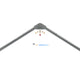 Rogue Engineering Billet Aluminum Chassis Support V-Brace Kit - E46 M3