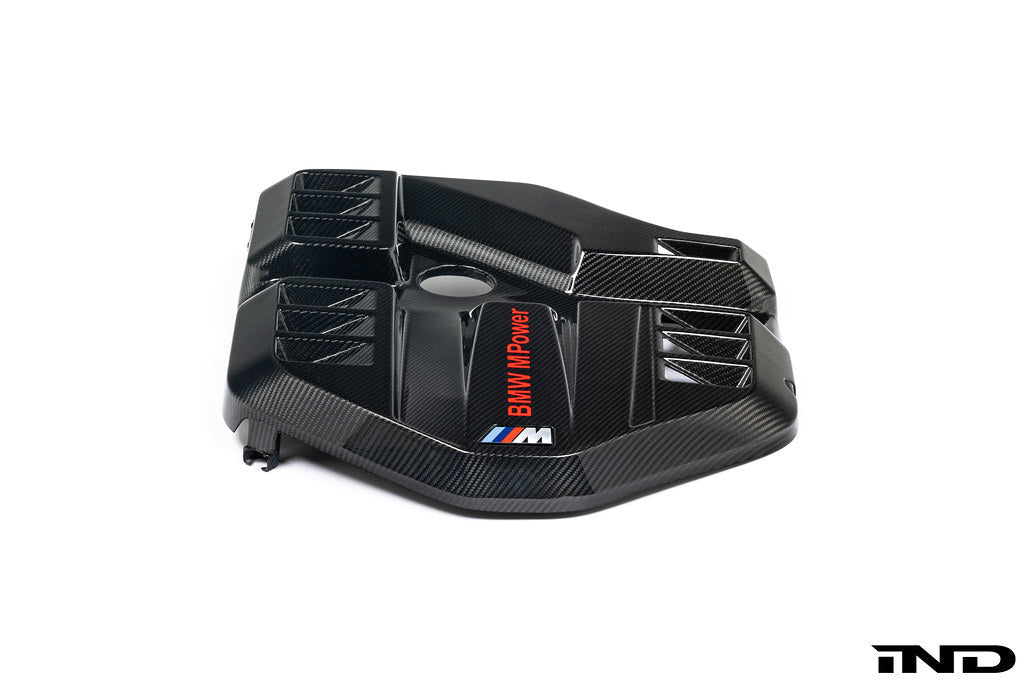 Eventuri Carbon Engine Cover with IND Painted M Power - G8X M2 / M3 / M4