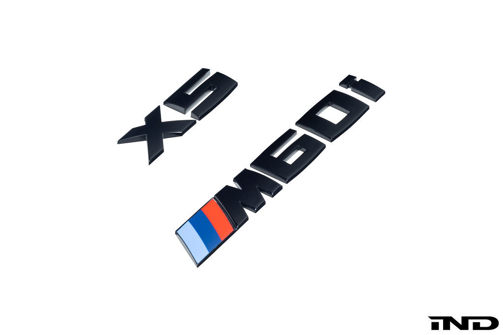 IND Painted Trunk Emblem - G05 X5 M60i