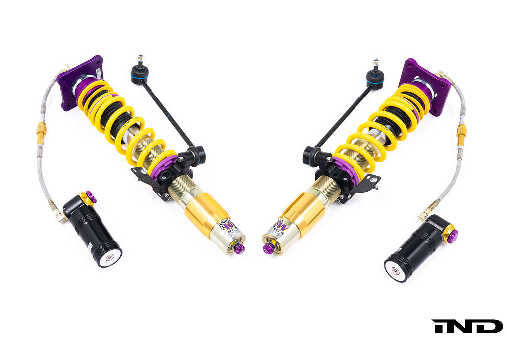 KW Suspensions V4 Clubsport 3-Way Coilover with EDC Cancellation Kit - G8X M3 / M4 AWD
