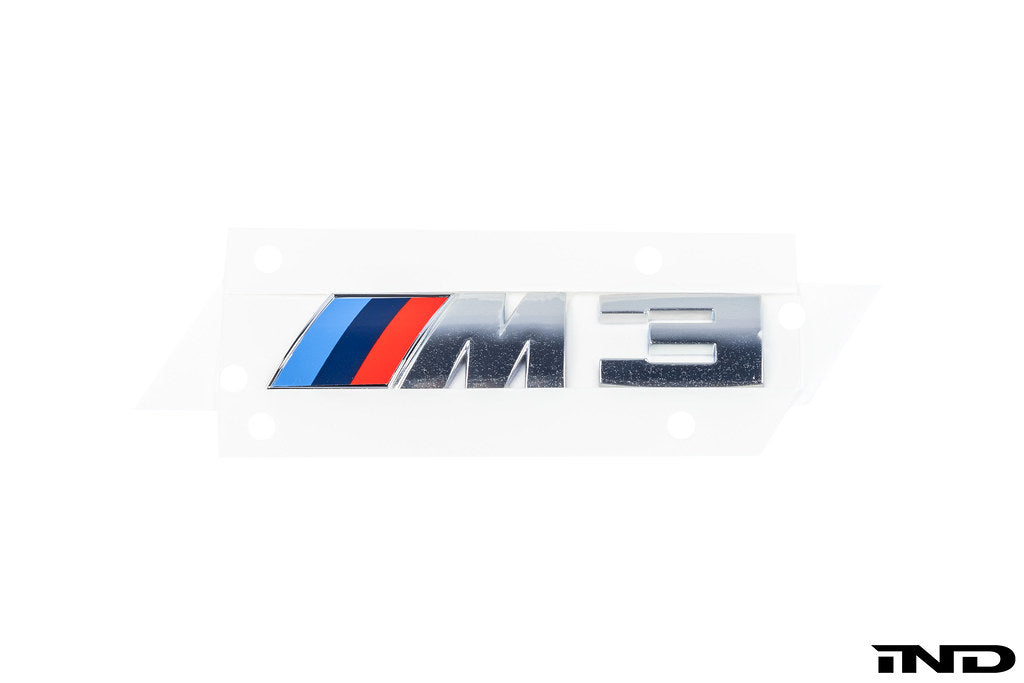 BMW OE Chrome Trunk Emblem - E9X M3