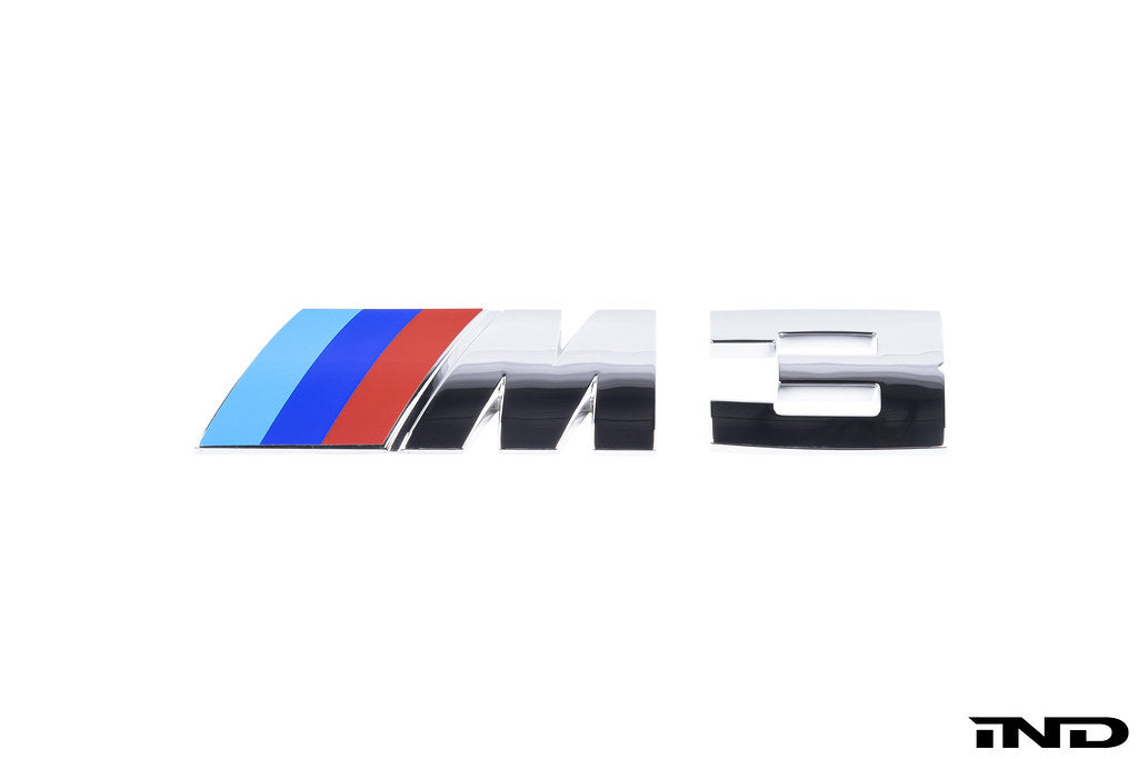 BMW OE Chrome Trunk Emblem - E46 M3