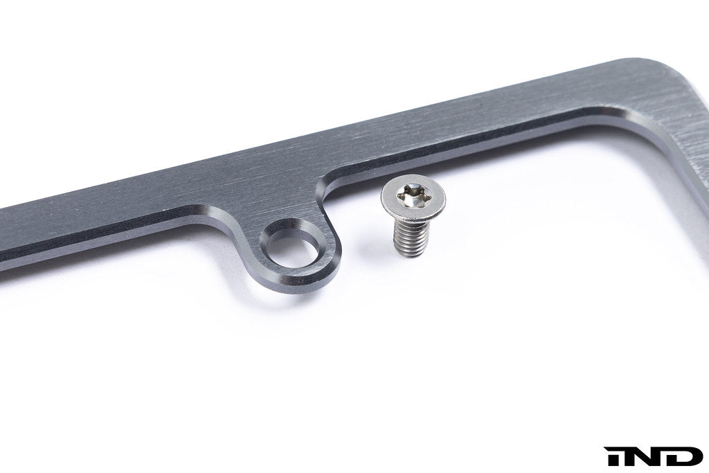 IND Billet Aluminum Slimline License Plate Frame