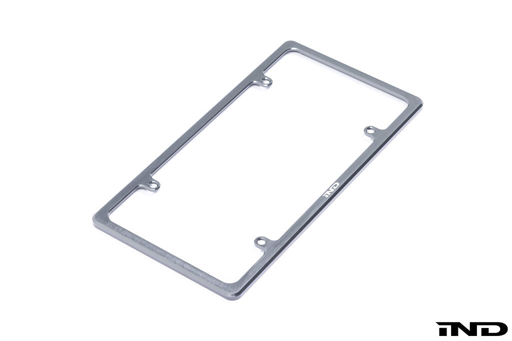 IND Billet Aluminum Slimline License Plate Frame
