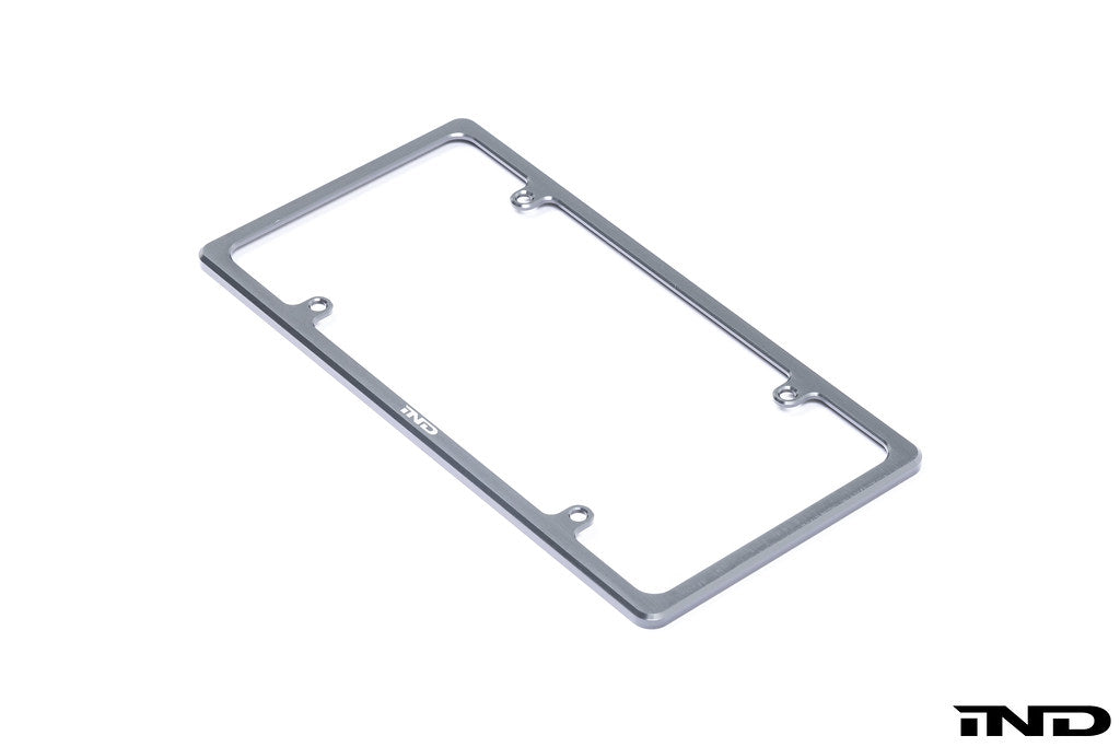 IND Billet Aluminum Slimline License Plate Frame