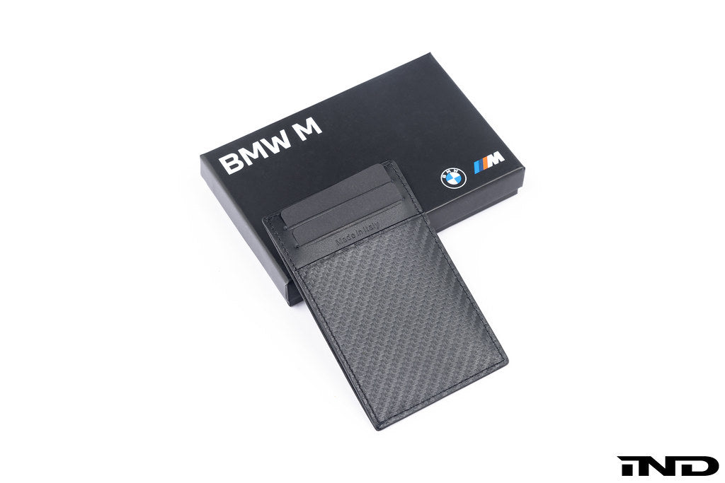 BMW M Credit Card Holder - Black / Black