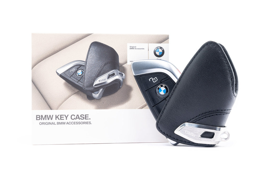 BMW Black Leather Key Case