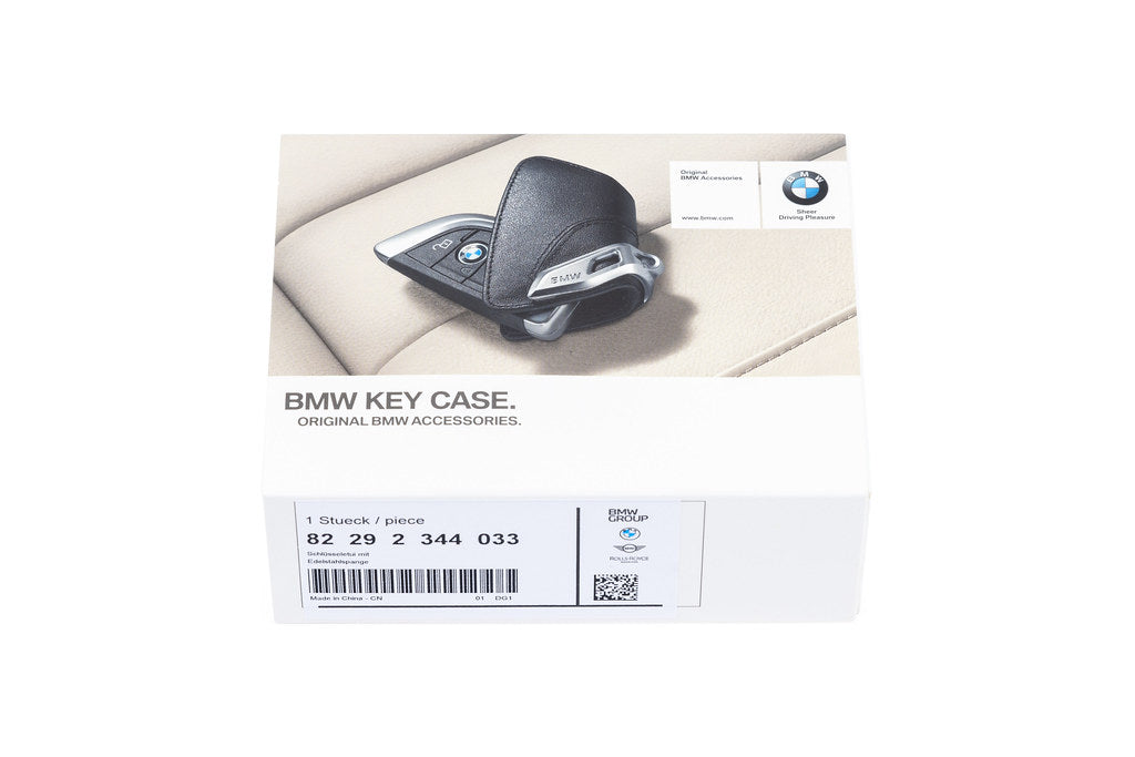 BMW Black Leather Key Case