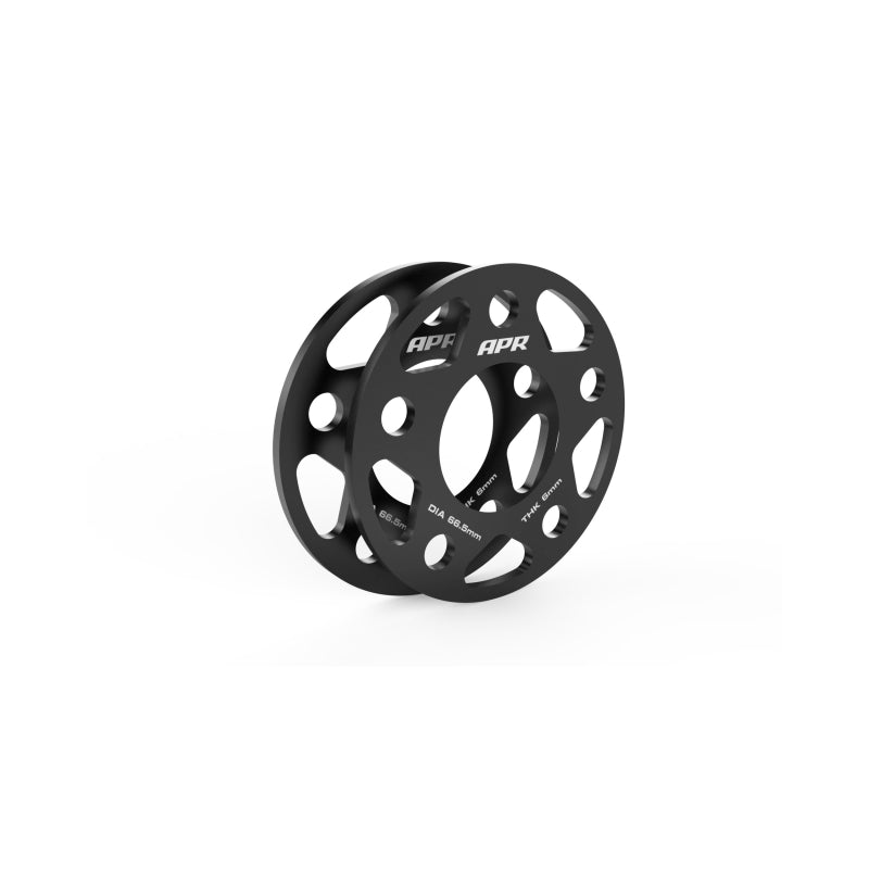 APR Wheel Spacers - 5x112 - 66.5mm CB - 6mm Thick Set of 2
