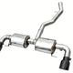 AWE Tuning Touring (Excl.Conv) Axle Back Exhaust - Diamond Black - 19-23 BMW 330i / 21-23 BMW 430i Base G2X