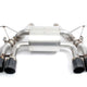 Dinan Free Flow Axleback Exhaust - Black Tips - BMW F80 M3 / F82 M4
