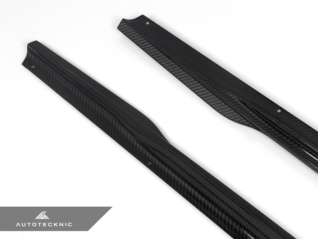 SooQoo Dry Carbon Side Skirt Extension Set - G42 2-Series