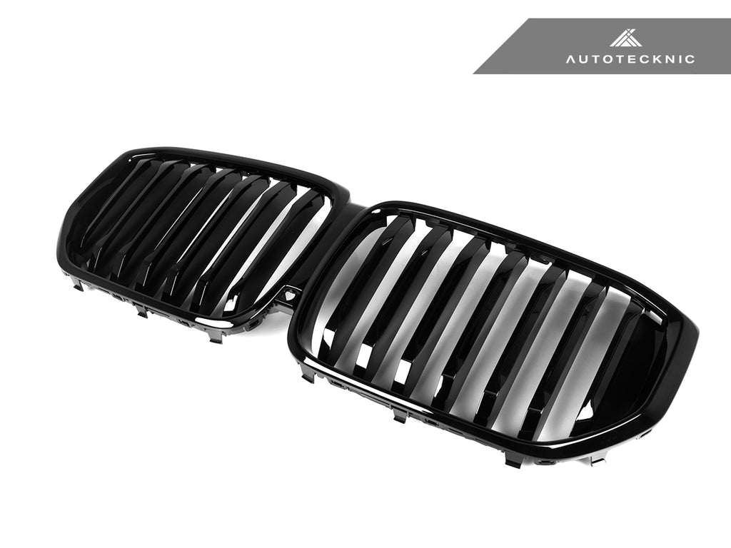 AutoTecknic Painted Glazing Black Front Grille - G05 X5 LCI