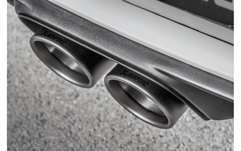 Akrapovic 2018 Porsche 911 GT3 991.2 Slip-On Race Line Titanium w/Titanium Tail Pipe Set