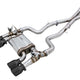 AWE Tuning SwitchPath Catback Exhaust - Diamond Black Tips - BMW F8X M3/M4