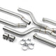 Dinan High Flow X-Pipe Exhaust - 3.25in - Stainless Steel - BMW F95 X5 M LCI / F96 X6 M LCI