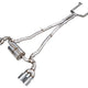 AWE Tuning Touring Edition Catback Exhaust - Chrome Silver Tips - BMW G90/G99 M5