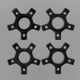 Ferrari Portofino - Wheel Spacers 11mm Front / 17mm Rear (Star Shape) with Titanium Wheel Bolts