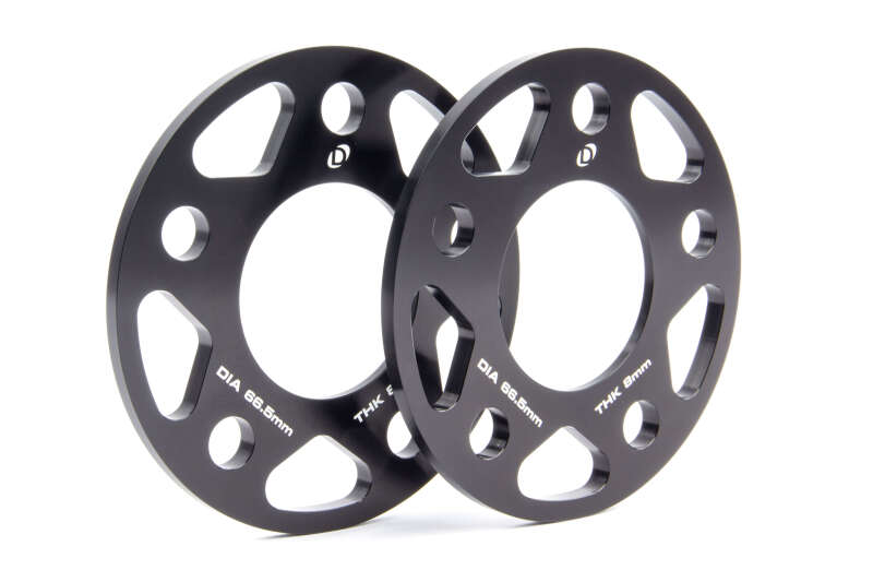 Dinan Wheel Spacers - 5x112 - 66.5mm CB - 8mm Thick Set of 2