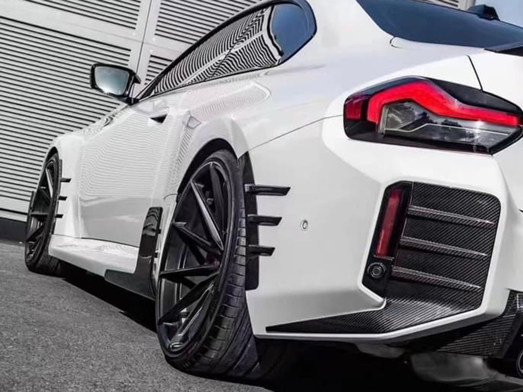 AutoTecknic Dry Carbon Rear Bumper Trim Set - G87 M2 | AutoTecknic