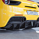Ferrari 488 - Carbon Fiber Rear Diffuser