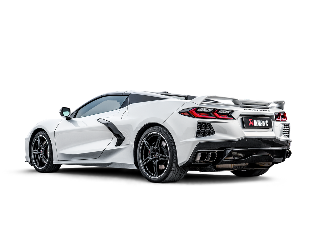 Akrapovic Slip-On Line Titanium Performance Exhaust - C8 Corvette