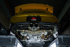 Fi Exhaust Catless Header + Valvetronic Muffler + Dual Silver Tips Retains OEM Valve Settings - No Remote - Porsche 992.1 GT3/ RS 2021+ Race Version