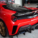Ferrari 488 Pista - Carbon Fiber Rear Bumper